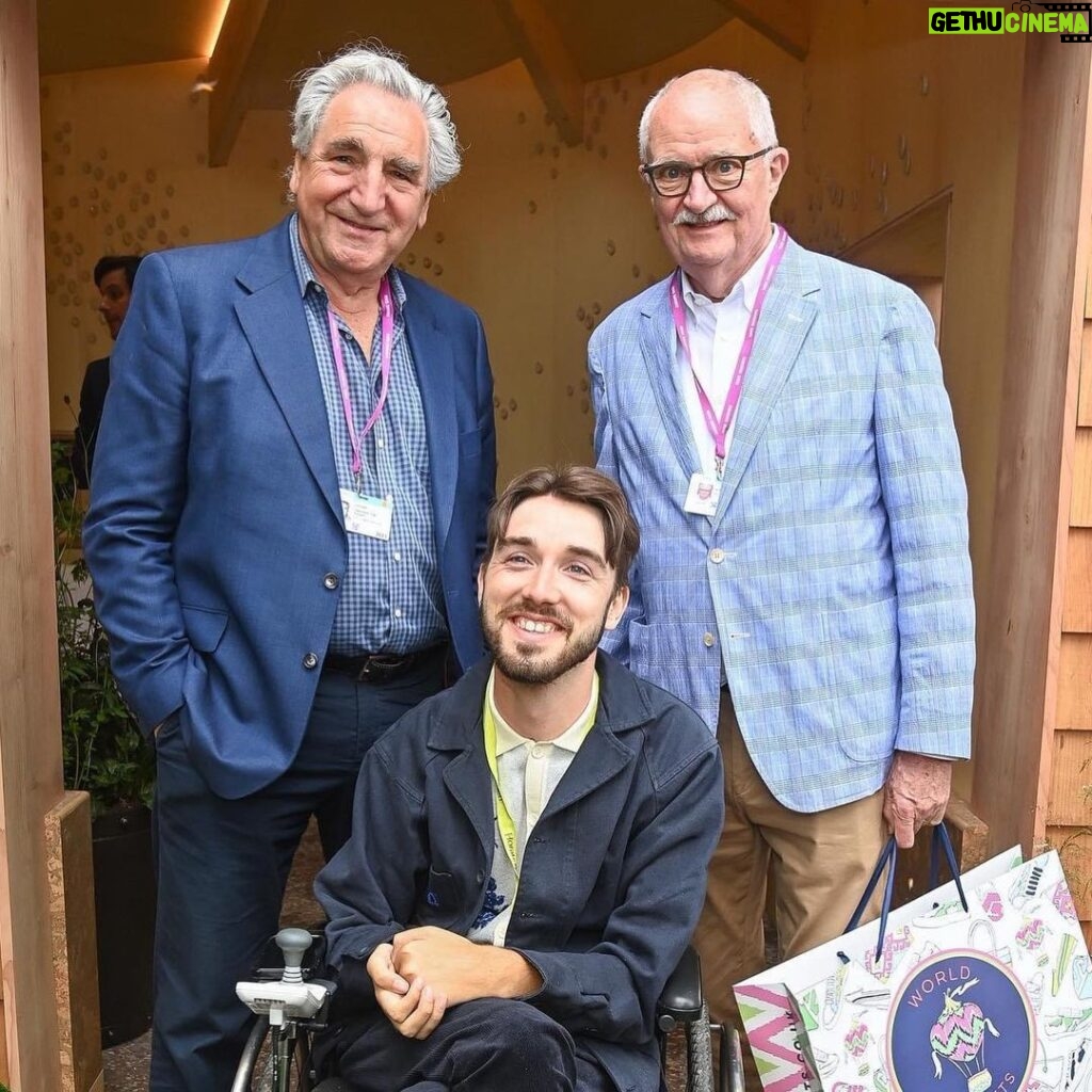 George Robinson Instagram - very glad I don’t have hay fever It was such a pleasure to be welcomed to the Chelsea Flower Show yesterday with the wonderful people @horatiosgarden and @harrisbuggstudio this garden will go on to become a core part of the rehabilitation process at the Sheffield Spinal Unit I was at after my injury. It is something that I would have used endlessly during my time there and will make such a difference to patients and their families so if anyone fancies suffering a spinal cord injury, now is as good a time as there’s going to be! (please don’t actively seek one out and sue me) 📸 - @zoenorfolk