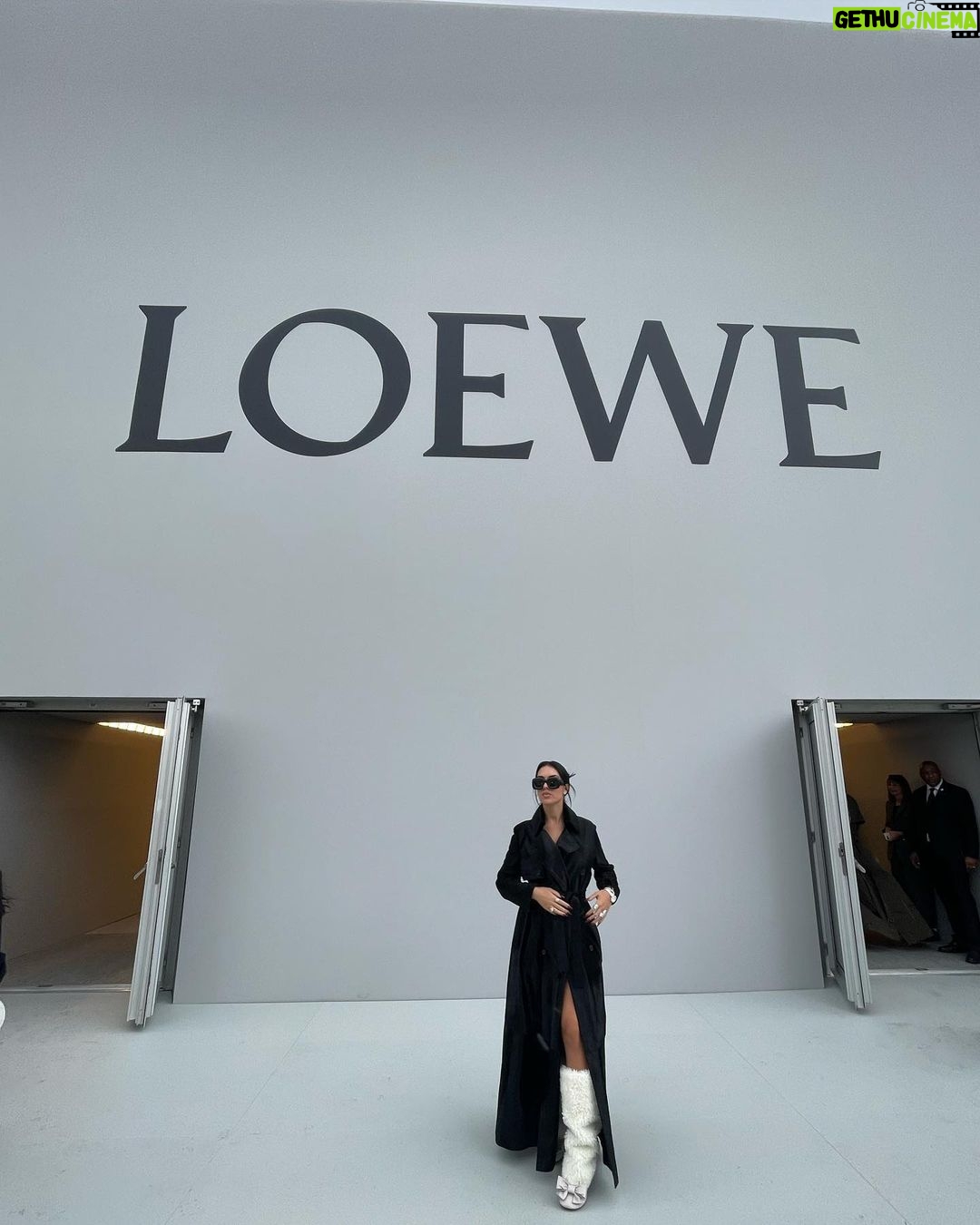 Georgina Rodríguez Instagram - LOEWE ✨ S/S 2024 Paris, France
