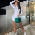 Georgina Rodríguez Instagram – Un bonito día de trabajo 💖 @alo #ad