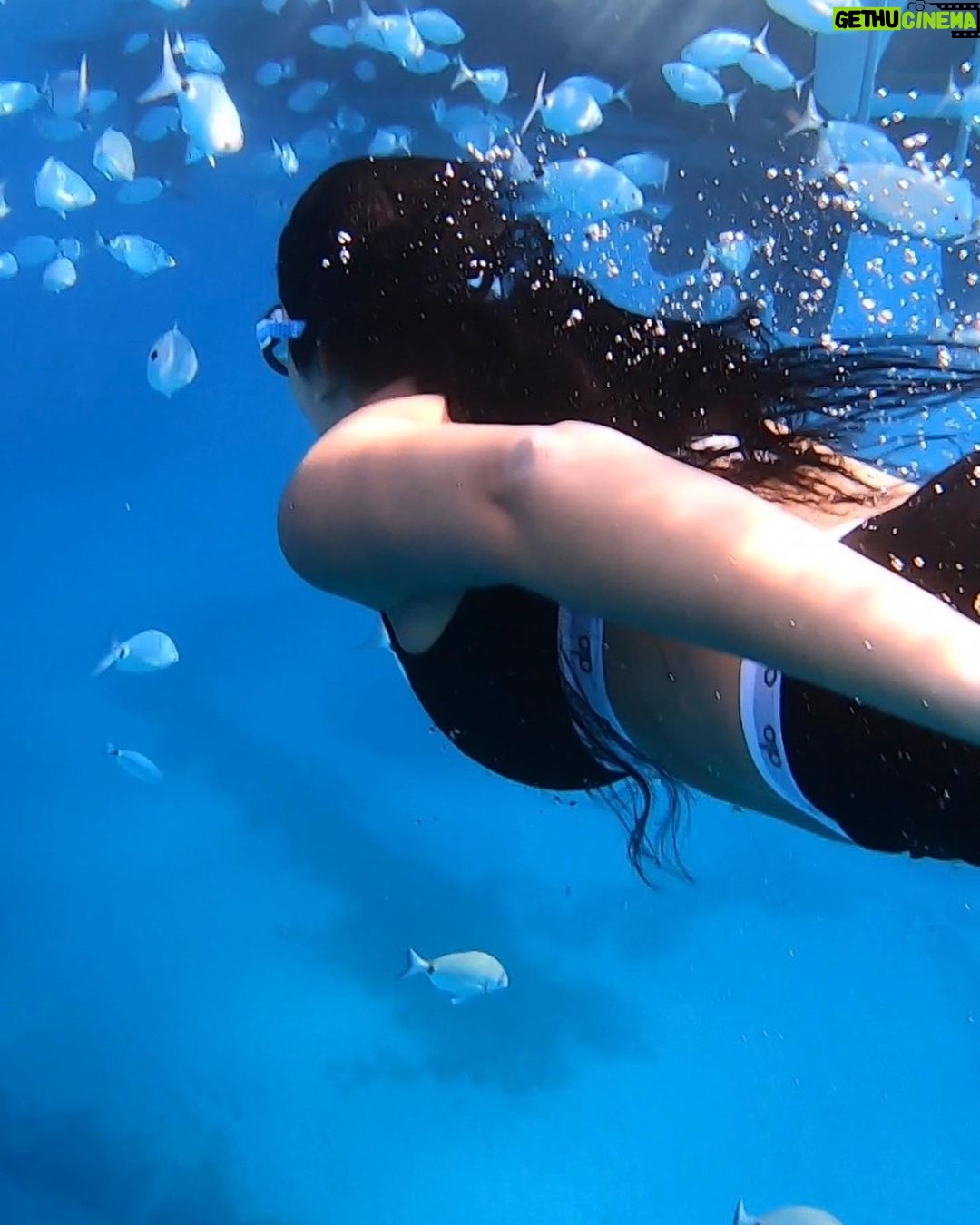 Georgina Rodríguez Instagram - 🐟🛥️💙 @aloyoga Agua Amarga