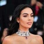 Georgina Rodríguez Instagram - Very excited to present my new collection @pasqualebruni at the 80th Venice film festival 🎞️❤️💎 Look de Maquillaje @lorealparis Look de Pelo @ghdspain Venice Film Festival