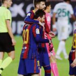Gerard Piqué Instagram – Seguim 🔵🔴💪🏻 Spotify Camp Nou