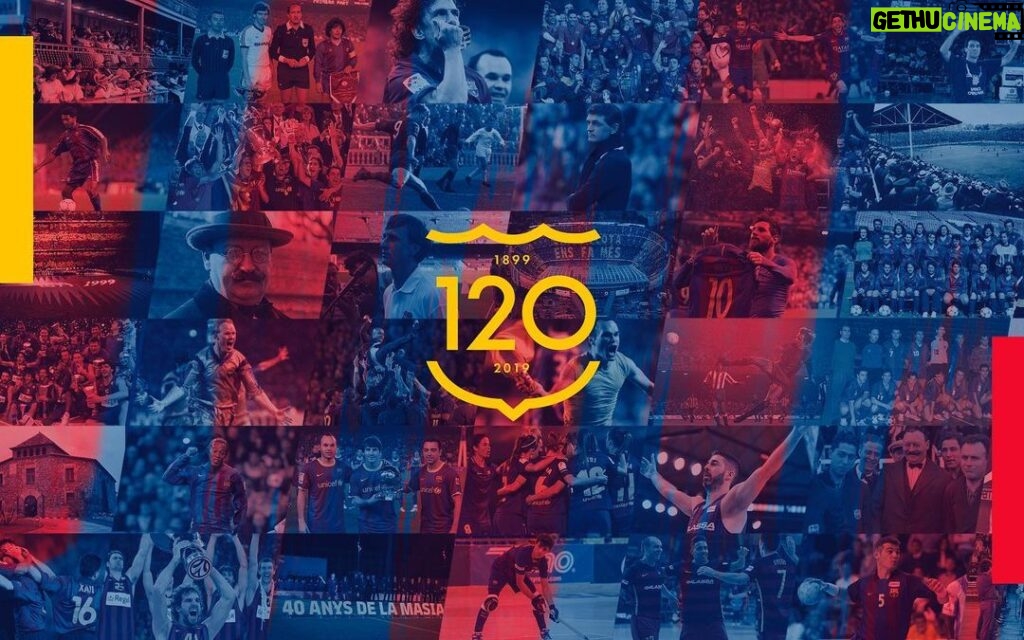 Gerard Piqué Instagram - ‪Feliços 120!‬ ‪#Barça120 ‬
