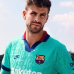 Gerard Piqué Instagram - Barcelona proud. Introducing the new third kit of @fcbarcelona, available now on nike.com/FCB #NikeFootball #FCBarcelona