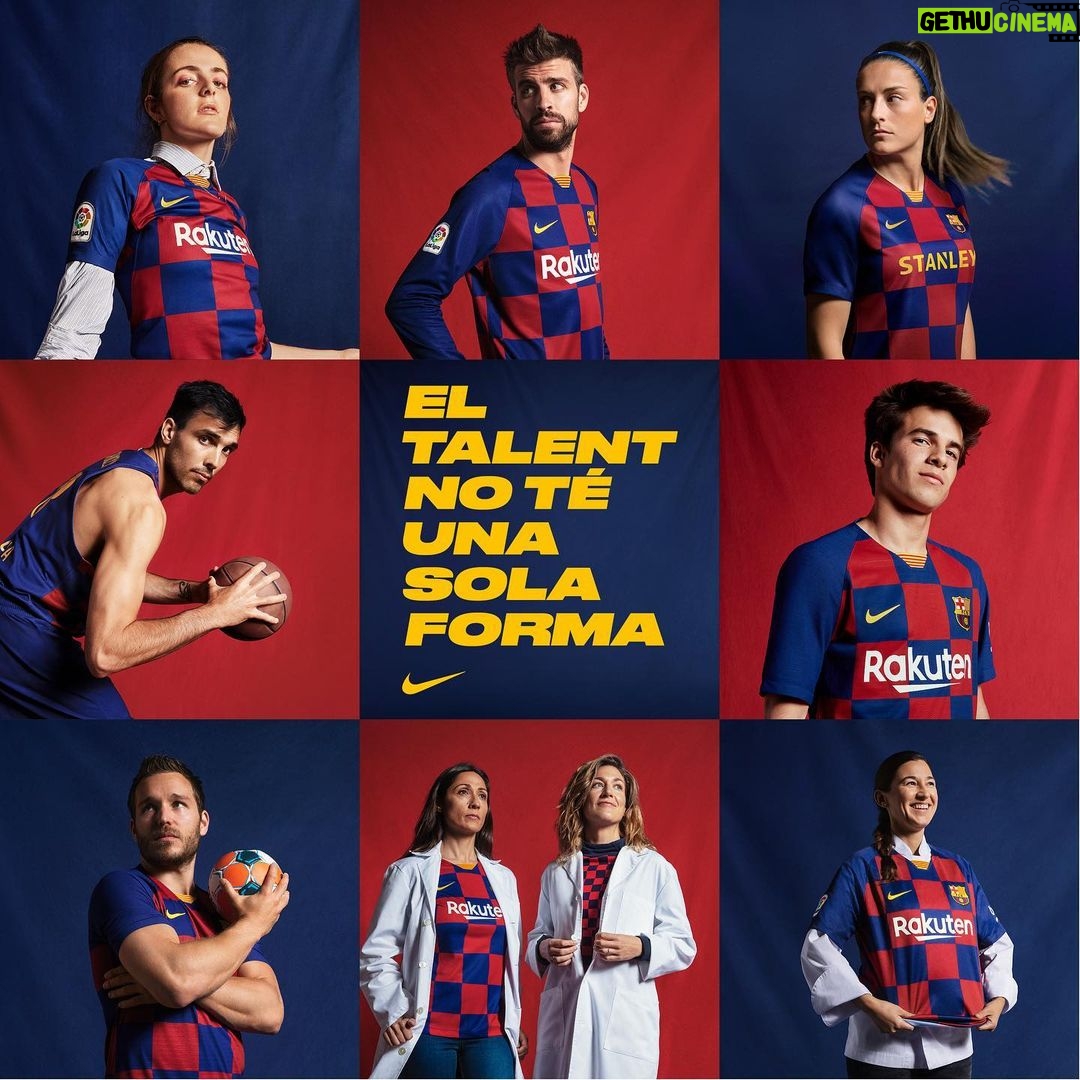Gerard Piqué Instagram - 🔵🔴 El talent no té una sola forma.