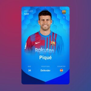Gerard Piqué Instagram - Selfies were part of a bigger plan: 

My #NFTs are finally available on @sorare_official 💥🙌🏻

@laliga @fcbarcelona