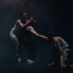 Giacomo Ferrara Instagram - Porto ancora addosso le emozioni di queste prime repliche di “CROLLI” al @teatrobrancaccio È stata una sfida bellissima, e un viaggio meraviglioso, che sicuramente non finirà con queste due prime date. Ringrazio @alessiagattachoreographer per la sua arte, la sua follia, per aver creduto in me e immaginato un tale spettacolo. Ringrazio tutta la compagnia formata da grandi artisti, con cui ho condiviso ore ed ore di prove, ansie e gioie che questo lavoro ci pone davanti ogni giorno. Le colonna sonora incredibile e suggestiva dei @mokadelic Ma soprattutto voglio ringraziare @matrice_n #OTI @teatrobrancaccio e il @futurofestival.roma per aver sposato e creduto in un progetto tanto ambizioso soprattutto in un tale periodo storico. Chi è stato a teatro ci ha ringraziato per le emozioni che ha provato e per aver riscoperto, dopo tutto quello che è successo, la bellezza del teatro e dello spettacolo dal vivo. Noi ci abbiamo messo anima, corpo e sangue. Dalle macerie siamo rinati. Spero che sia una delle prime piccole fiamme che riaccendono la cultura. Viva il teatro Teatro Brancaccio