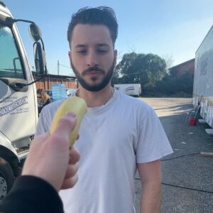 Giacomo Ferrara Instagram - Banana gun.