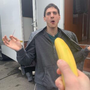 Giacomo Ferrara Instagram - Banana gun.