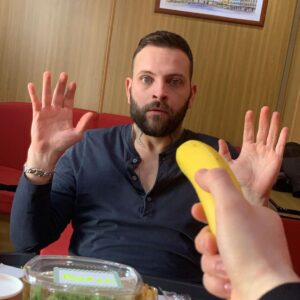 Giacomo Ferrara Instagram - Banana gun.