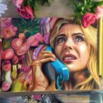 Gigi Gustin Instagram - This is f*cking cool! 🤩 @nite_flirt_movie @night_of_the_missing Your so talented @vlad_mukha_art ✨