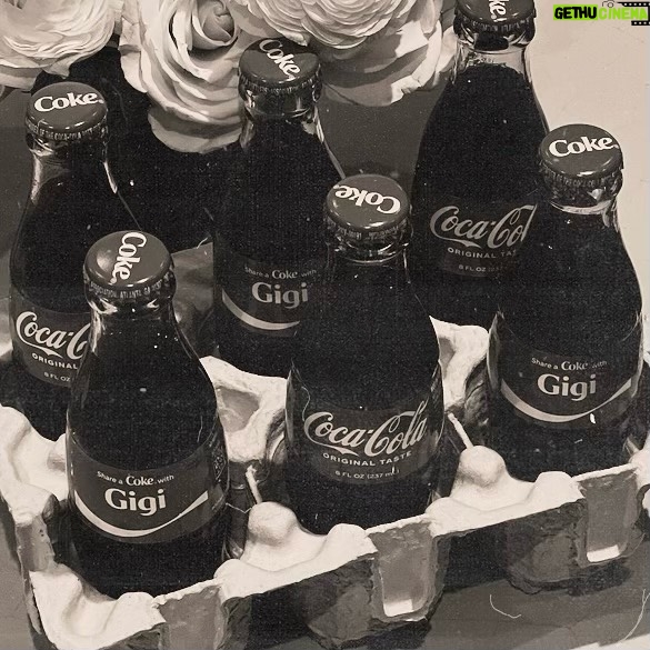 Gigi Hadid Instagram - Some recent work days away from home called for quiet comforts cc @cocacola 🧳 🔑❣️ ..lil reminder of the magic in connection and reflection x #RecipeforMagic #CokePartner