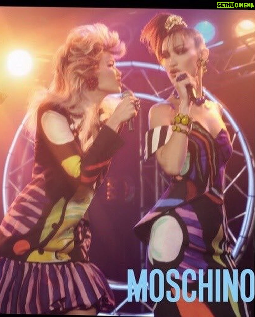 Gigi Hadid Instagram - Appreciation post to @jeremyscott for my @Moschino Memories over the years … every season with you in that house was an adventure, joy, & inspiration, and it was an honor to be even a small part of. I know that some of my most memorable and fulfilling campaign and runway moments will be ones made with Jeremy’s Moschino!! I love you J! THANK YOU❣️♾️ Can’t wait to see where you take us next 🚀