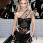 Gigi Hadid Instagram - Thank you Anna @voguemagazine for another lovely night at the @metmuseum 🖤 and of course so much gratitude to the whole @givenchy team @matthewmwilliams for your time, talent, and creation! I loved celebrating Karl through finding him in each look around the room… it was a sweetest night:)