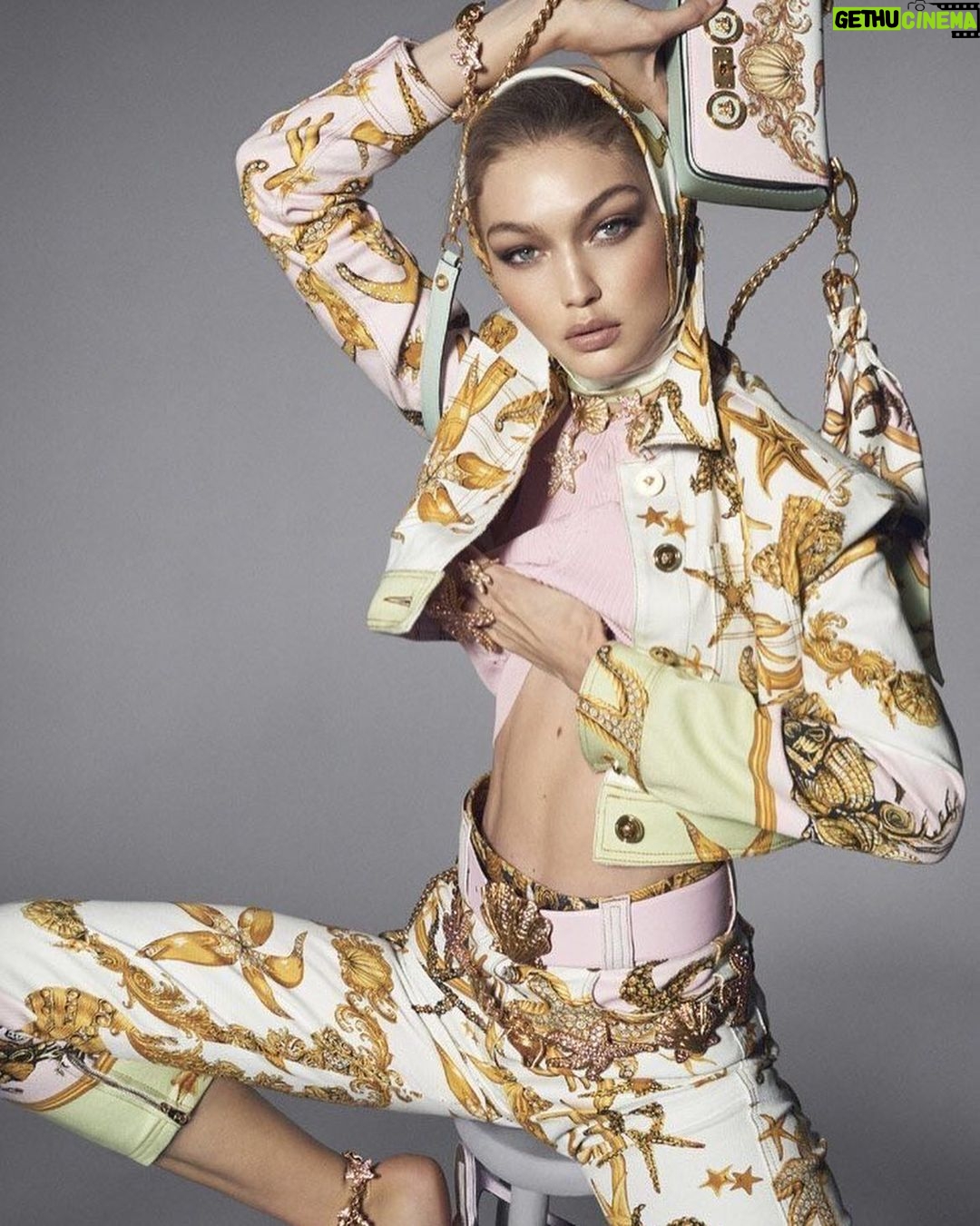Gigi Hadid Instagram - With so much love, Welcoming the legendary and wonderful @stevenmeiselofficial to Instagram !!! Forever & ever an honor and joy to be in front of your lens 💛