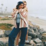 Gigi Hadid Instagram - Spring has fully sprung at GuestInResidence.com with the launch of our “Beach House” collection today ! This is my love letter to the California Coast .. the colors and shapes are easy-going, a lil romantic, and chic— in our lightest & softest cashmere yet 🕊️ Pictured above are pieces from both ‘Beach House’ and our Core Collections; your fave basics are back in lighter weights and new spring colors (+ stripes🥹!) 🤍 ..Photographed in Malibu by @terenceconnors..x