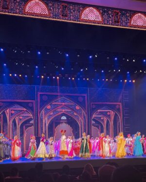 Gigi Hadid Instagram - Warmest Thanks to the Ambani family for hosting me in Mumbai for the Opening Weekend of @nmacc.india!
It was an honor to be there to witness your family’s vision come to life, in a beautiful world-class Cultural Center to celebrate and cultivate the creatives and heritage of India. After seeing the opening nights of “The Great Indian Musical” and “India in Fashion” exhibit, I learned so much & know this venue will nurture future generations to explore their passions— from dance to design, from music to art. If you have the chance to visit & see these productions — I HIGHLY recommend!!!! ❤️🇮🇳🙏 Unforgettable first trip to India. Much love.