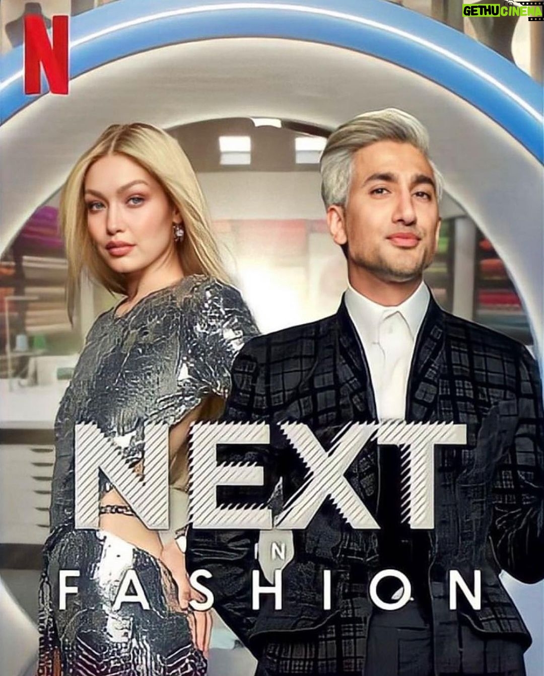Gigi Hadid Instagram - If you’re an Emmy Voter and enjoyed @nextinfashion as much as we did making it, we would LOVE your vote in the Competition Category and Host Category, SO much. Voting ends in a week. Let’s get NIF to the Emmy’s. 🥰 *Link in Tan’s bio