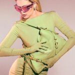 Gigi Hadid Instagram - new @givenchy ⚡️💚🪷 by @hejishin thanks so much @matthewmwilliams @carineroitfeld big love!