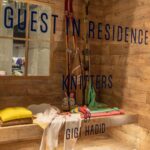 Gigi Hadid Instagram - Ciao Milano ! @guestinresidence is now at @antoniamilano !! It was a dream come true to design these holiday windows — & for the chicest retailer in Milan ! Please go check out our Ski Lodge and Core Collections, arrivato in tempo per tenervi caldi durante le vacanze ❄️ x