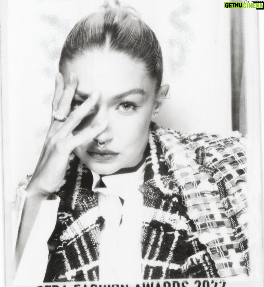 Gigi Hadid Instagram - “her villain era” 📰 @thombrowne @cfda
