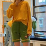 Gigi Hadid Instagram - @guestinresidence ‘ VARSITY FUNK ’ in the making over the year … from color swatches to first samples, and shooting the campaign in Paris! We have fun 🫶 Now available only at guestinresidence.com ! ! 💛