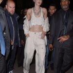 Gigi Hadid Instagram - Lil late, but wanted to say merci beaucoup to the designers, teams, and friends that gave me a beautiful Paris Fashion Week ❤️‍🔥🥖 @victoriabeckham @givenchy @matthewmwilliams @stellamccartney @messikajewelry @chloe @isabelmarant — it’s an honor and pleasure to work with you all :) @piergiorgio @samuel_ellis @jesshallettcast @julialangecasting