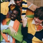 Gigi Hadid Instagram - @GUESTINRESIDENCE “VARSITY FUNK” drop is NOW LIVE ! Only at guestinresidence.com 💛🧡💚