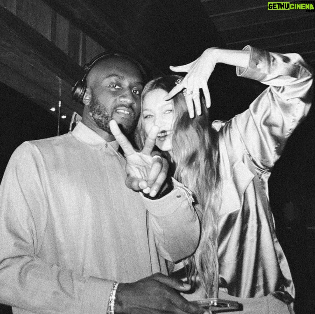 Gigi Hadid Instagram - Happy Birthday V ⚡️🤍🕊⚡️⚡️ I miss you every day ! We celebrate you tonight in Paris, and always. Passion fruit martinis comin right up !