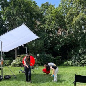 Gigi Hadid Instagram - *making of* le chouchou @jacquemus — such a fun day ❣️🎪