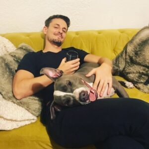 Giles Matthey Instagram - Two smiles. Who's is bigger? hmmmmmm