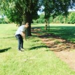 Giles Matthey Instagram - Pro golfing today with @samthemiddleman . This is just a taste of how talented I am on the golf course....... 😂😂😂