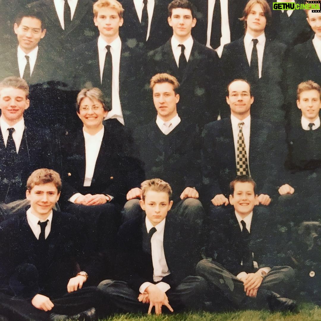 Giles Matthey Instagram - At 12 years old at school I clearly thought I was a west coast rapper..... "why can't you be serious for one second?" @onceabcofficial #gideonthewestcoastrapper