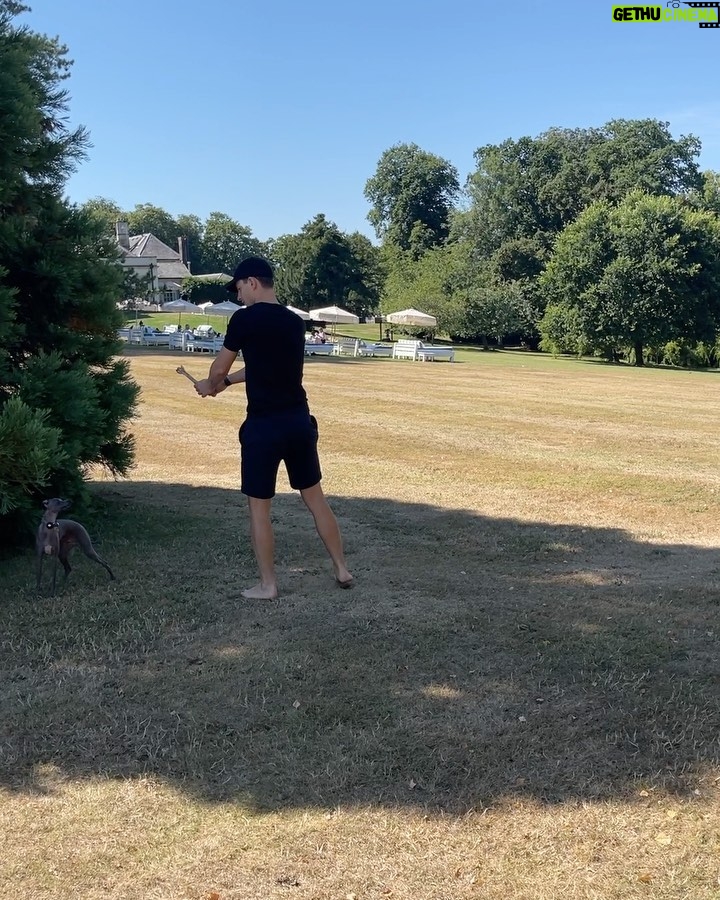 Giles Matthey Instagram - Just a man and his dog . (🧍♂️🐶 ) #dog