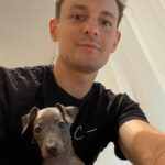 Giles Matthey Instagram - Sooooo. Guys meet Toni. My Italian greyhound son. You may be seeing a bit more of him on here. #puppylove #iggy #italiangreyhound #son