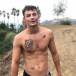 Giles Matthey Instagram - “When in Rome..... do as the romans do..... tense and be all vain for instagram” that’s the quote right? Thirsty work atop a mountain! #vanessacarlton1000milesplayinginthebackground