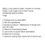 Ginnifer Goodwin Instagram – Here is a 3 ingredient peanut butter #cookies recipe by @katgoldin which becomes a 4 ingredient peanut butter cookies recipe when you (obviously) add chocolate. I recommend chilling the dough. If you recommend any kid-(as-cook)-friendly recipes, I am all ears.