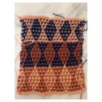 Ginnifer Goodwin Instagram - I highly recommend making a dishcloth or 8 with this (free) mid-1900s-linoleum-inspired @modern.daily.knitting @kaygardiner pattern, which is posted in my stories today. It may look fancy, but it’s all knit and slip — which is just what it sounds like: slipping the stitch to the other needle — so… You. Can. Do It. I used lovely Willet organic cotton by @quinceandco. Who is #knitting and what are you #knitting ? P.S. It’s not the worst-ever hobby: Knitting reduces anxiety, depression, and chronic pain. It slows dementia. It’d also be a useful skill in any apocalypse.