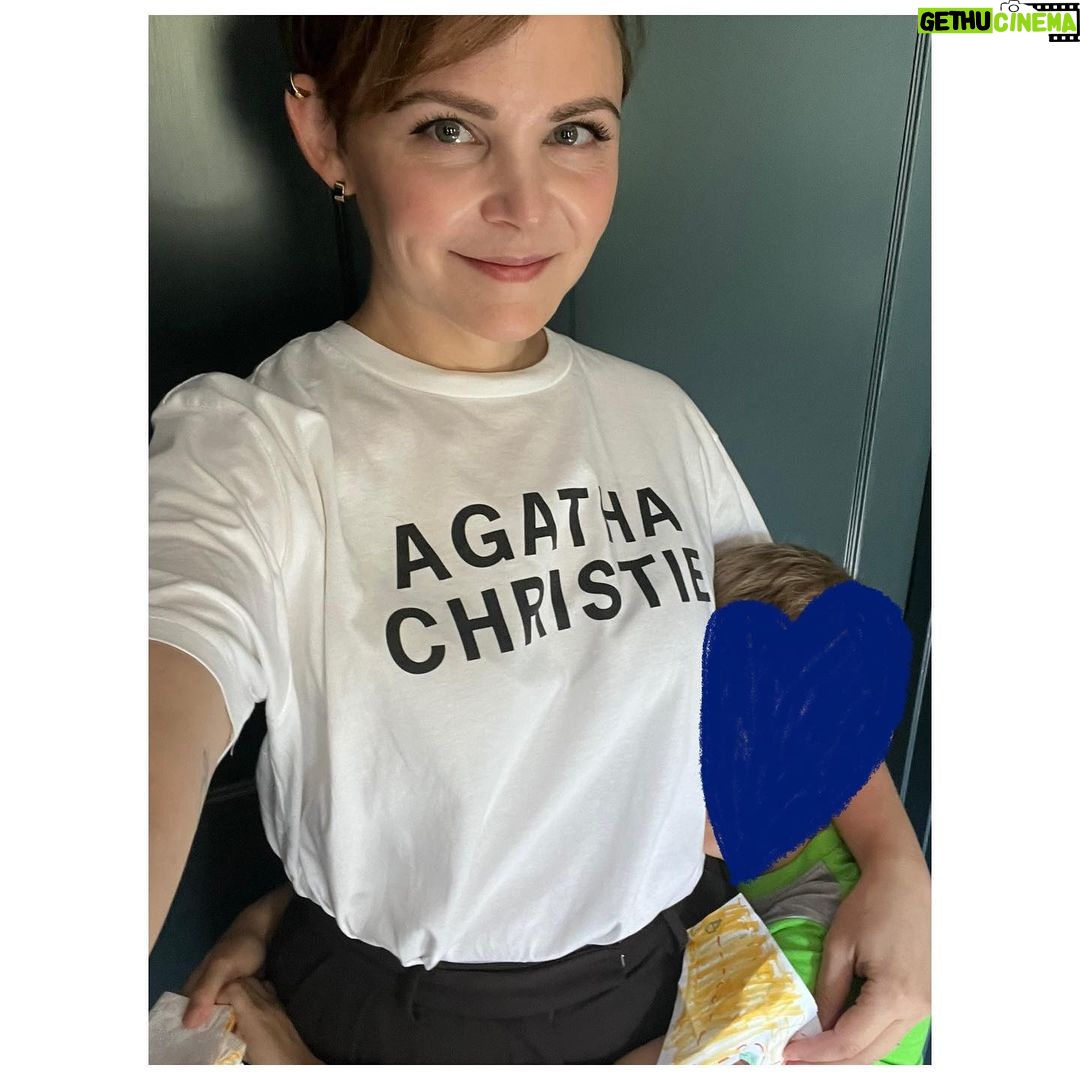 Ginnifer Goodwin Instagram - HBD, @officialagathachristie #puzzles