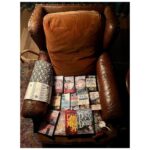 Ginnifer Goodwin Instagram - This is what I did in February and this is the chair in which I did it. Please leave your book recommendations in the comments (especially if they are full of cozy villages full of cozy murders.) #mcbeaton