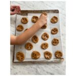 Ginnifer Goodwin Instagram – Here is a 3 ingredient peanut butter #cookies recipe by @katgoldin which becomes a 4 ingredient peanut butter cookies recipe when you (obviously) add chocolate. I recommend chilling the dough. If you recommend any kid-(as-cook)-friendly recipes, I am all ears.