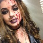 Giorgia Whigham Instagram - I hope y’all are enjoying scream ! 💉🚬🔪😱
