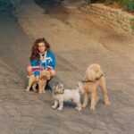Giorgia Whigham Instagram - ❣️Lieutenants handsome shirt matching debut etc🌵🐱❣️ and a lil tribute to the dogs RIP Boris you beautiful pup I miss you mr. man🐶
