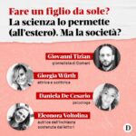 Giorgia Wurth Instagram – In Italia il #fertiltygap, il divario tra #figli desiderati e figli avuti, è sempre più ampio. Le #madrisingle sono in aumento, ma nel nostro paese diventare #mamma senza un partner è una scelta ostacolata: manca per legge la possibilità di accedere alla procreazione medicalmente assistita.

Ne parliamo da settimane nella nostra inchiesta sostenuta dai lettori sulla #natalità, a cura di @eleonora_voltolina di @the_why_wait_agenda. 

E ne parliamo in questa diretta insieme a @giovanni.tizian, che guida le inchieste di Domani, @giorgiawurth, attrice e scrittrice, e la psicoterapeuta Daniela De Cesario (@psicoterapia_de_cesario) oltre all’autrice dell’inchiesta Eleonora Voltolina.

📌Puoi contribuire anche tu alla nostra inchiesta: scopri come nel nostro link in bio!

📌 Per chi lo ha chiesto durante la diretta: il titolo del libro di @giorgiawurth è “Mamme single per scelta”!