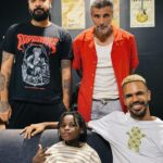 Giovanna Ewbank Instagram - Ver de perto sua felicidade hj me fez ter a certeza que vc é arte pura❤️‍🔥 O primeiro rap a gente nunca esquece, né?! Bless se amarra em rap e hoje ele viveu a experiência ÚNICA com meus amigos que mandam mt e entendem mt do assunto. Obrigado @hiran pelo convite e cuidado com meu filho, você é sinistro! @marcoscuper vc foi incrivel ( vai levar o grammy ) A ida no estúdio @estudio_preto ver meu filho ouvindo, aprendendo e criando foi transformadora, p todos nós. SEGURA O BLESS! Salvador, Bahia