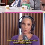 Giovanna Ewbank Instagram - ELA É ATRIIIIZZZ! 😂 Quem Pode, Pod fazer o que? Trollar a apresentadora HAHAHAHAHAH Não, gente, eu até agora não superei esse romance fake entre Ivete e Bruno!! Tava entre querer matar o Bruno por nunca ter me contado e dar um beijo nele por ter pego uma das mulheres mais fodas desse Brasil! 😂😂😂😂 Sim, ela é demais!!! E quem assistiu ao podcast inteiro e não só esse corte percebe o quão maravilhosa, divertida, inteligente, poderosa e potente é Ivete Sangalo. Por isso que ela é a maioralll! Agora que vc já assistiu a esse trecho icônico, corre pro canal e assiste ao episódio inteirinho que tá DEMAIS! #QuemPodePod #IveteNoQuemPodePod #Gioh