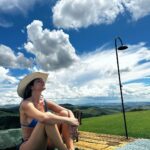 Giovanna Ewbank Instagram - Por aqui…tudo AZUL 🙏🏿💙 E vcs aí? Rancho D'Montanha