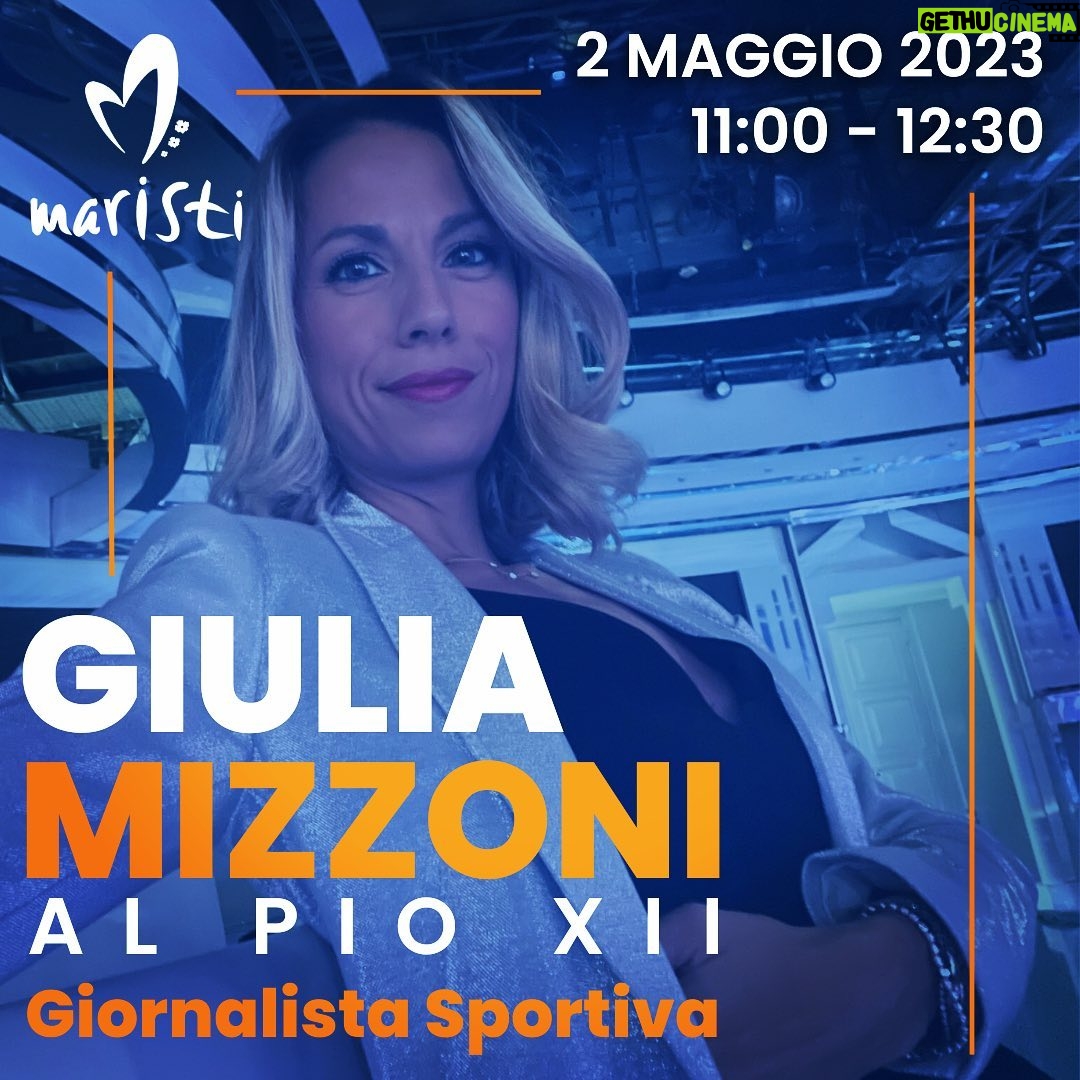 Giulia Mizzoni Instagram - ⭐️ CHAMPIONS LEAGUE AL PIO XII ⭐️ 🤪No, non siamo impazziti… 📣 Domani, 2 maggio, sarà con noi Giulia Mizzoni, giornalista di @primevideosportit, per raccontare il mestiere di giornalista sportiva ai ragazzi della scuola media. Parleremo di: 🎤 Giornalismo 🏃♀️ Benessere 👨👩👦 Famiglia 📺 Dopo le esperienze in radio, @skysport, @foxsportsit , @dazn_it, Giulia è il volto che accompagna gli spettatori di Prime Video nelle notti di #ChampionsLeague. 🙋♀️Ci racconterà la sua storia professionale e personale, di come sia importante aver cura di sé stessi e di ciò che significa per una donna lavorare in un contesto ancora fortemente maschile. PIO XII: QUALCOSA DI NUOVO 💗 #lascuolachecipiace #farescuola #scuolasecondariadiprimogrado #giornalismo #giornalistasportiva PIO XII Roma_Maristi