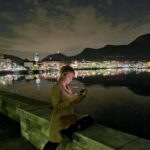 Giulia Mizzoni Instagram - @edoardo.testoni grande fotografo 📸✨ #como #lagodicomo #pic #lights #friends Como, Lago di Como