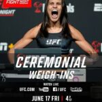 Gloria de Paula Instagram - Austin fans, stand up! 🙌 Join us THIS FRIDAY for the #UFCAustin Ceremonial Weight-Ins at @moodycenteratx 📍 [ Free & Open to the Public | Doors 3pmCT | Start 4pmCT ] Moody Center ATX